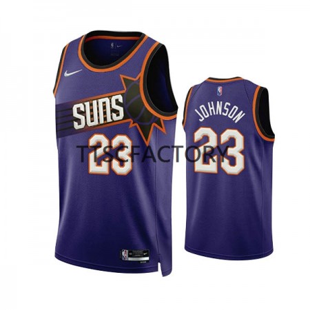 Maglia NBA Phoenix Suns Cameron Johnson 23 Nike 2022-23 Icon Edition Viola Swingman - Uomo